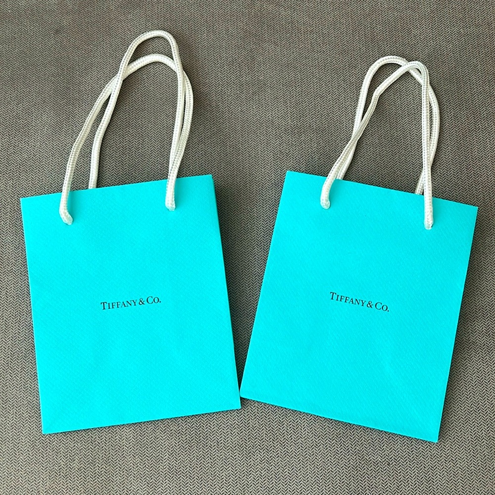 Two BRAND NEW Tiffany & Co gift bags